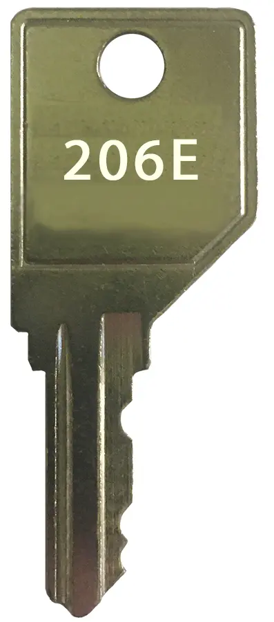 Hon 206E File Cabinet Key 1