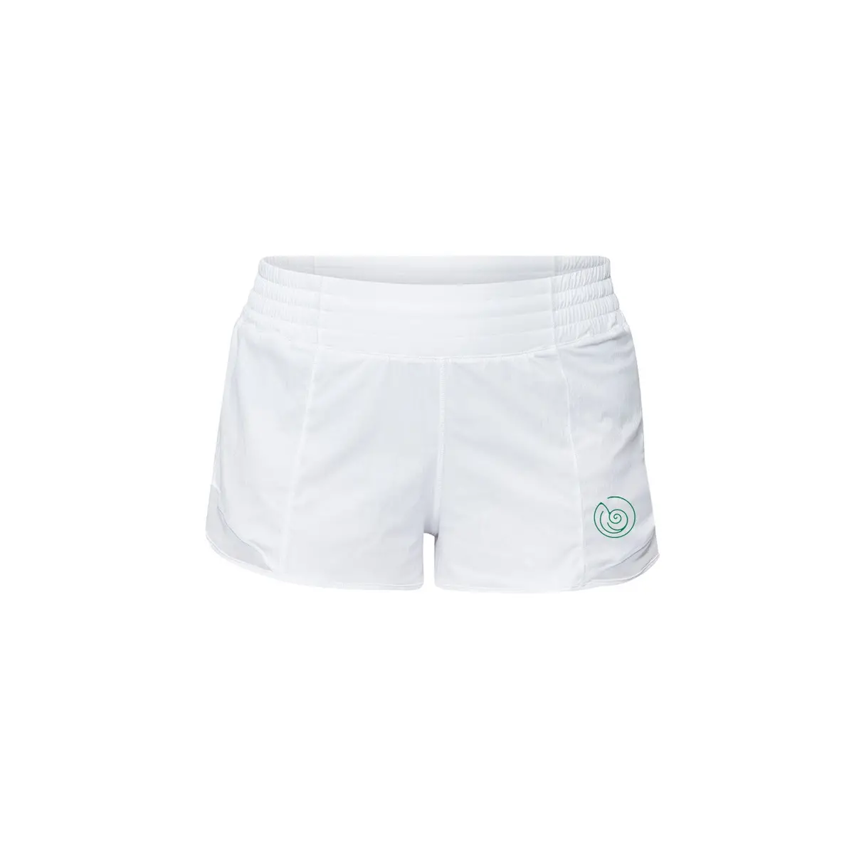 Kappa Delta Lululemon Hotty Hot High-Rise Lined Short 2.5" - White - Nautilus 1