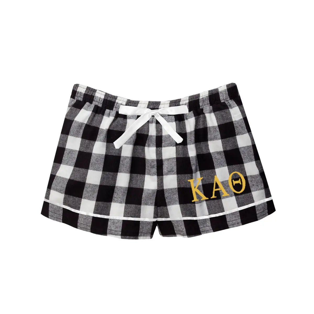 Kappa Alpha Theta Flannel Boxer Shorts 1