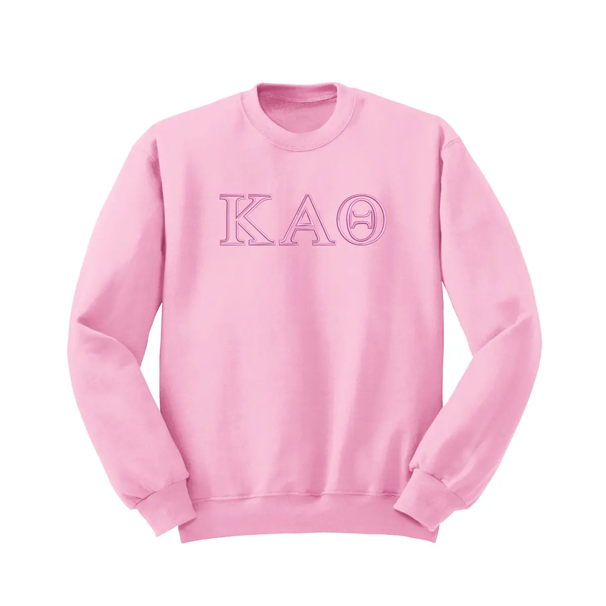 Kappa Alpha Theta Outline Monochromatic Crewneck 1