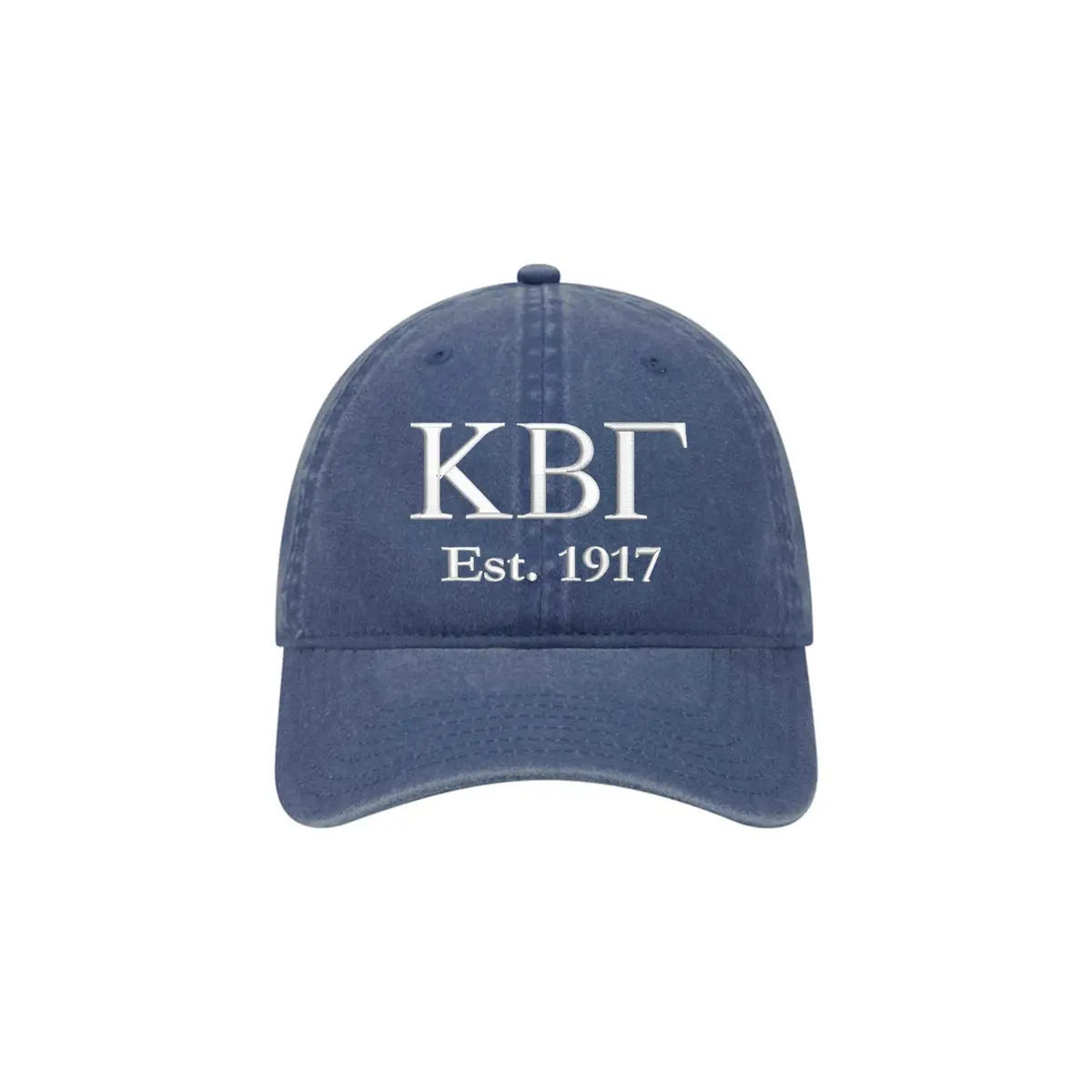 Kappa Beta Gamma Beach Washed Hat 1