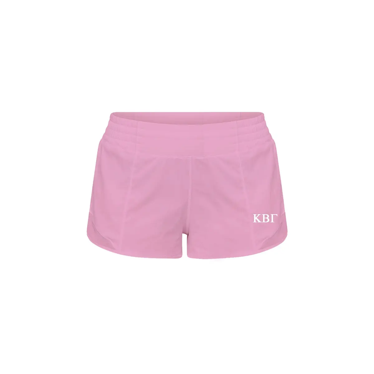 Kappa Beta Gamma Lululemon Hotty Hot High-Rise Lined Short 2.5" - Pink Frosting 1