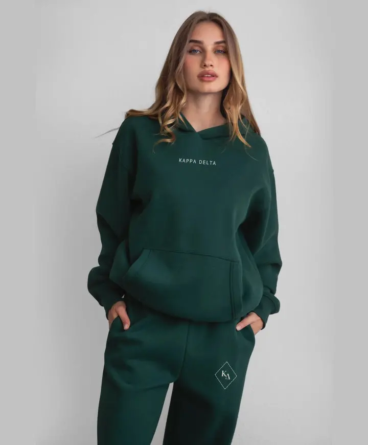 Kappa Delta Cloud Fleece Oversized Pullover Hoodie - Kappa Delta - Back In Stock 1