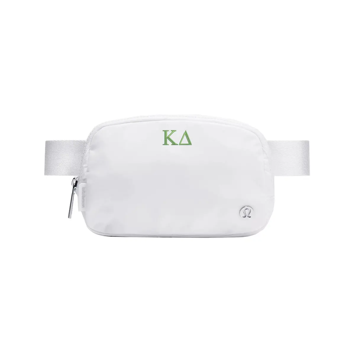 Kappa Delta Lululemon Everywhere Belt Bag -  White 1