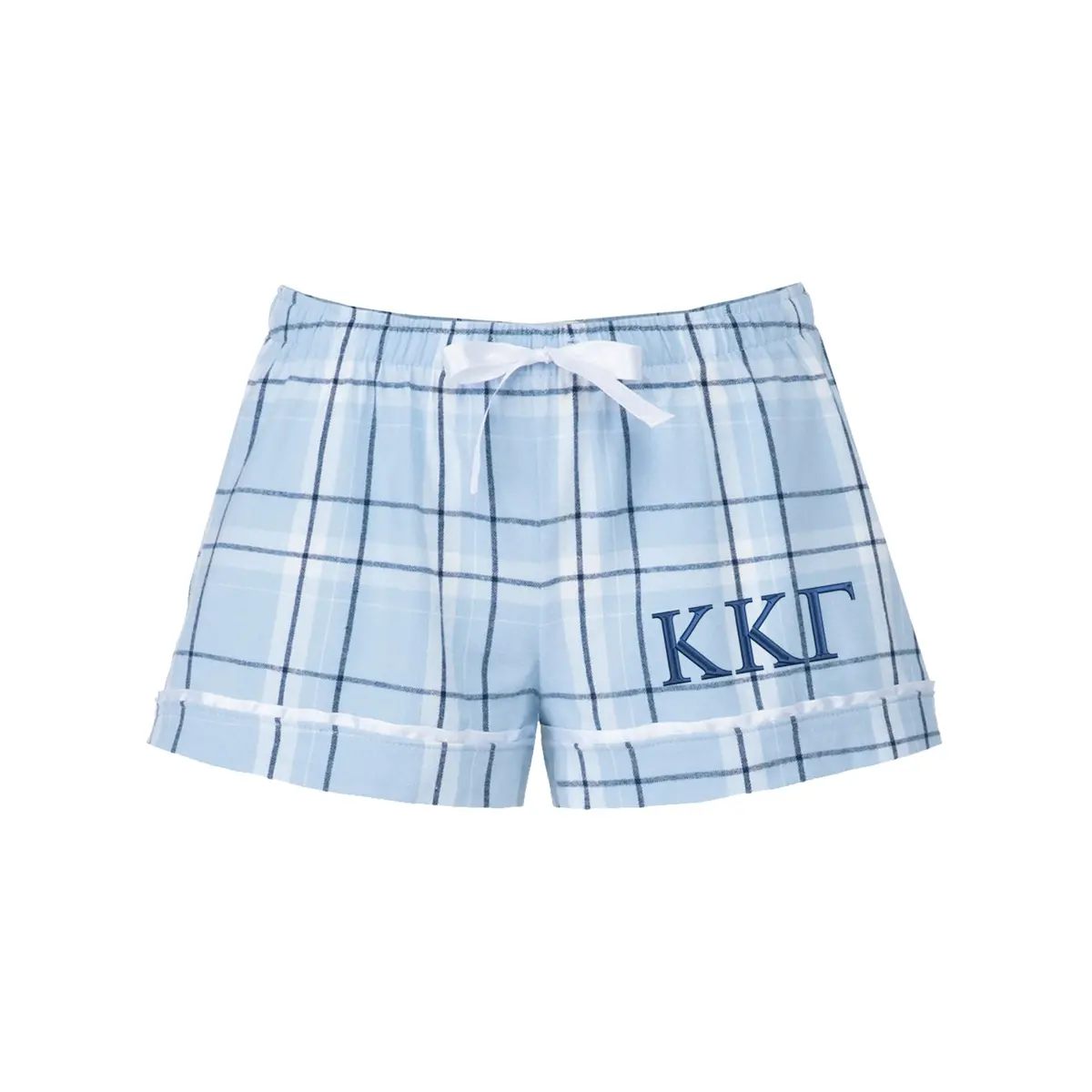 Kappa Kappa Gamma Flannel Boxer Shorts 1