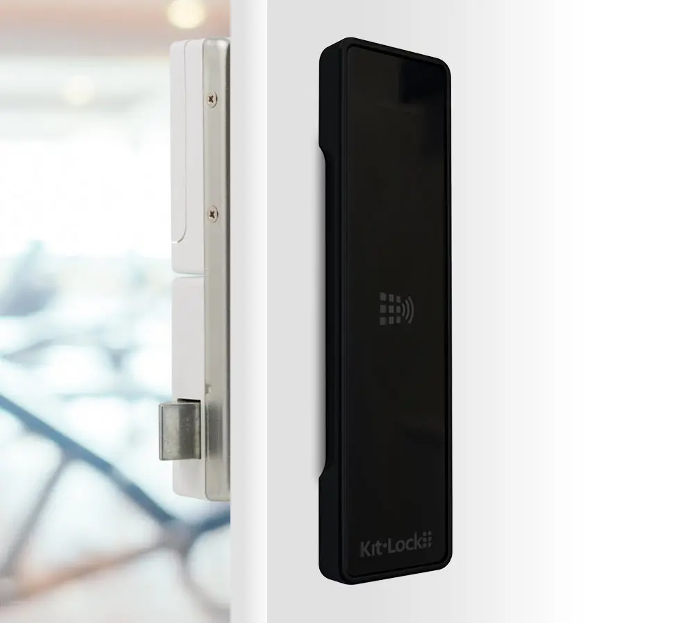 Kl1100 Rfid Kitlock Digital Cabinet & Locker Lock By Codelocks With Power Latch 1