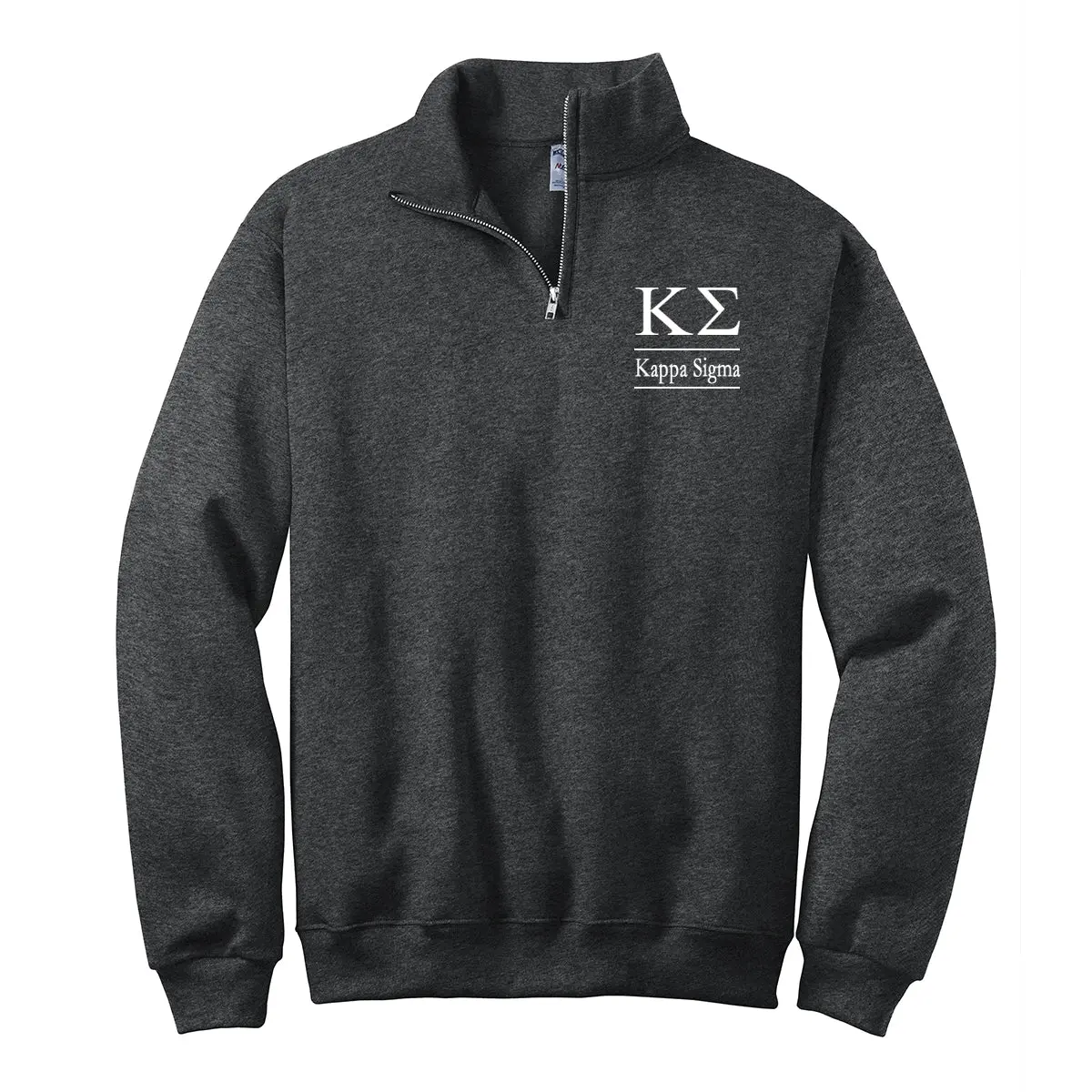 Kappa Sigma Quarter Zip Pullover Sweatshirt 1