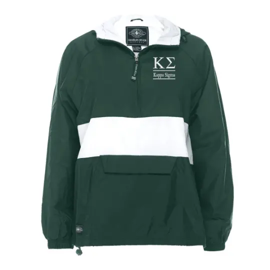 Kappa Sigma Rugby Striped Lined Windbreaker 1