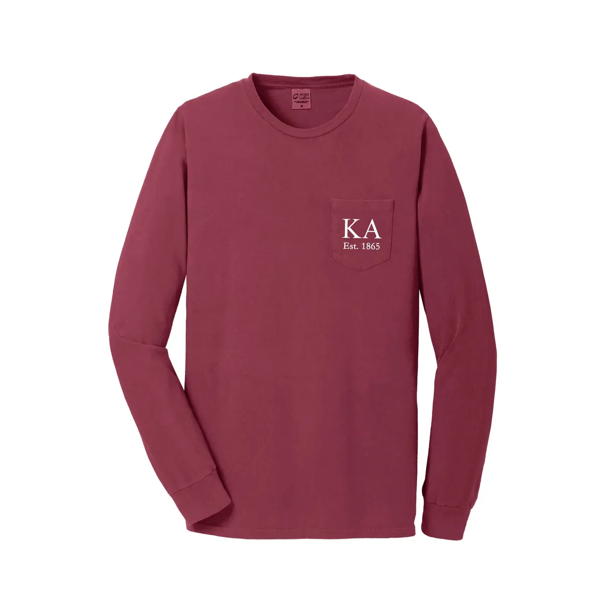Kappa Alpha Order Long Sleeve Pocket Tee 1
