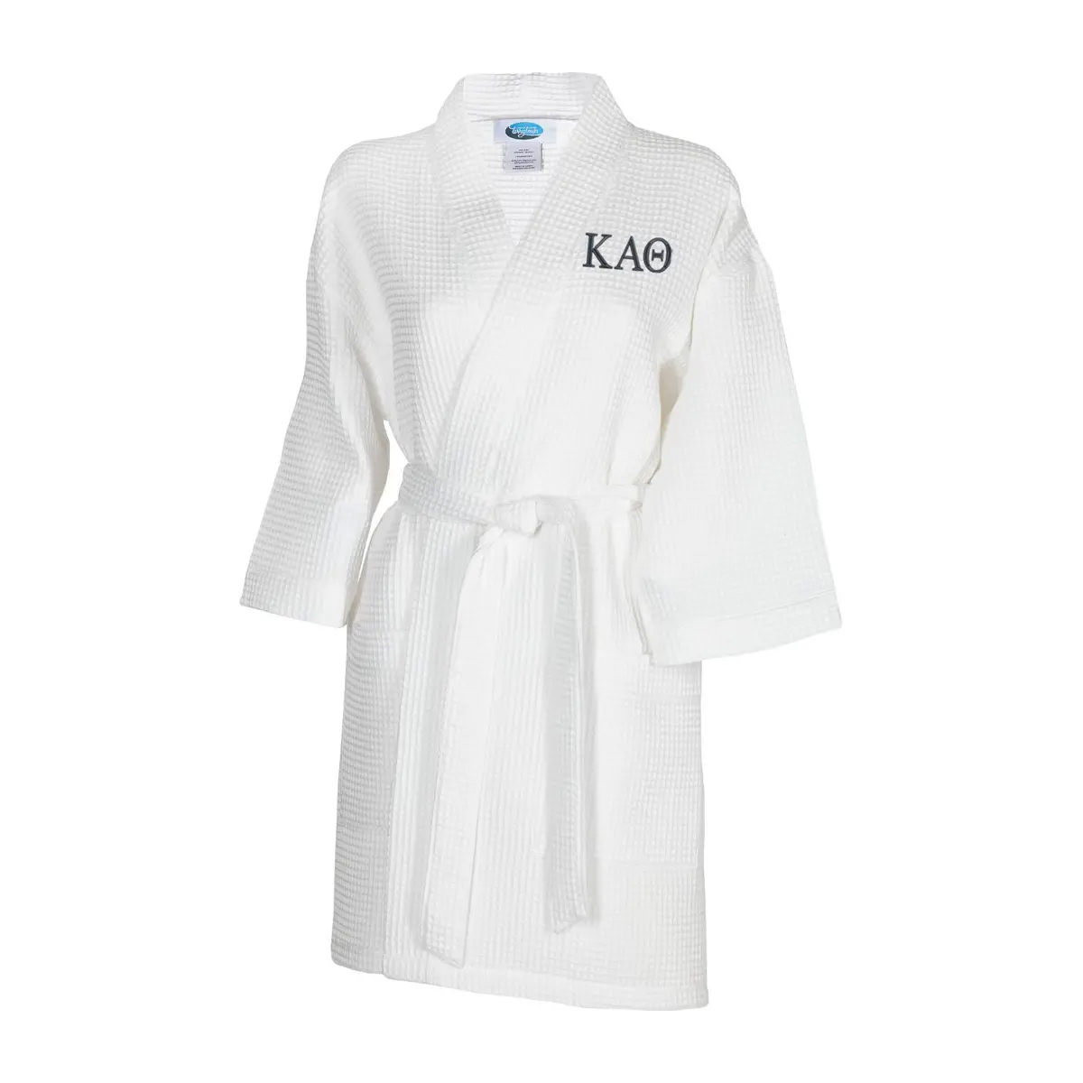 Kappa Alpha Theta Waffle Weave Kimono Bathrobe 1