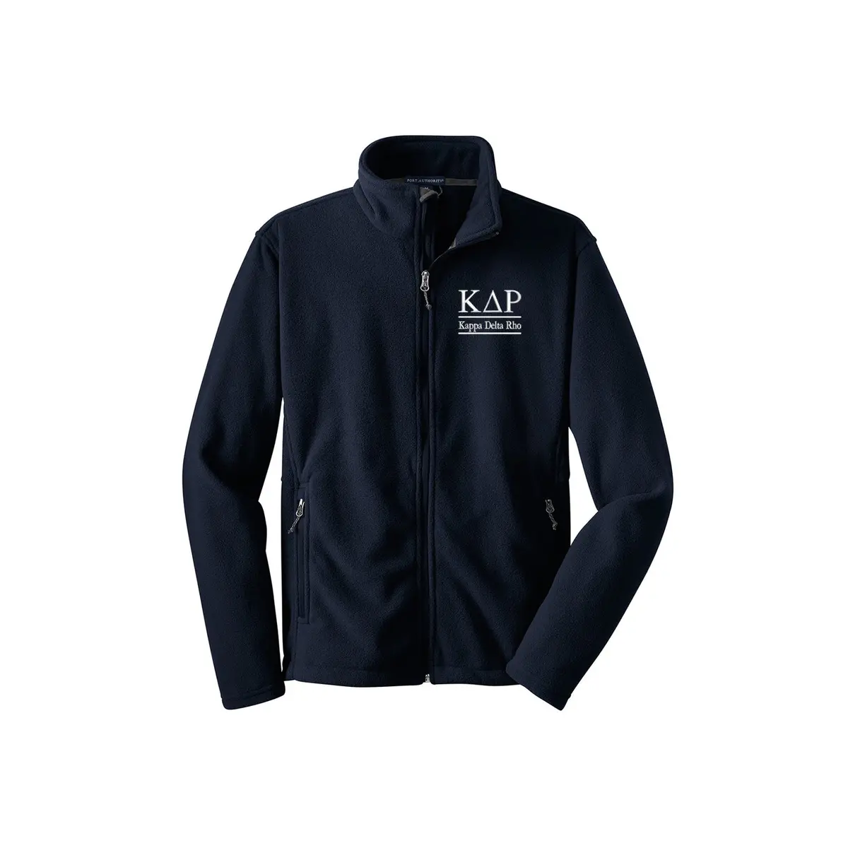 Kappa Delta Rho Fleece Zip Cadet Jacket 3
