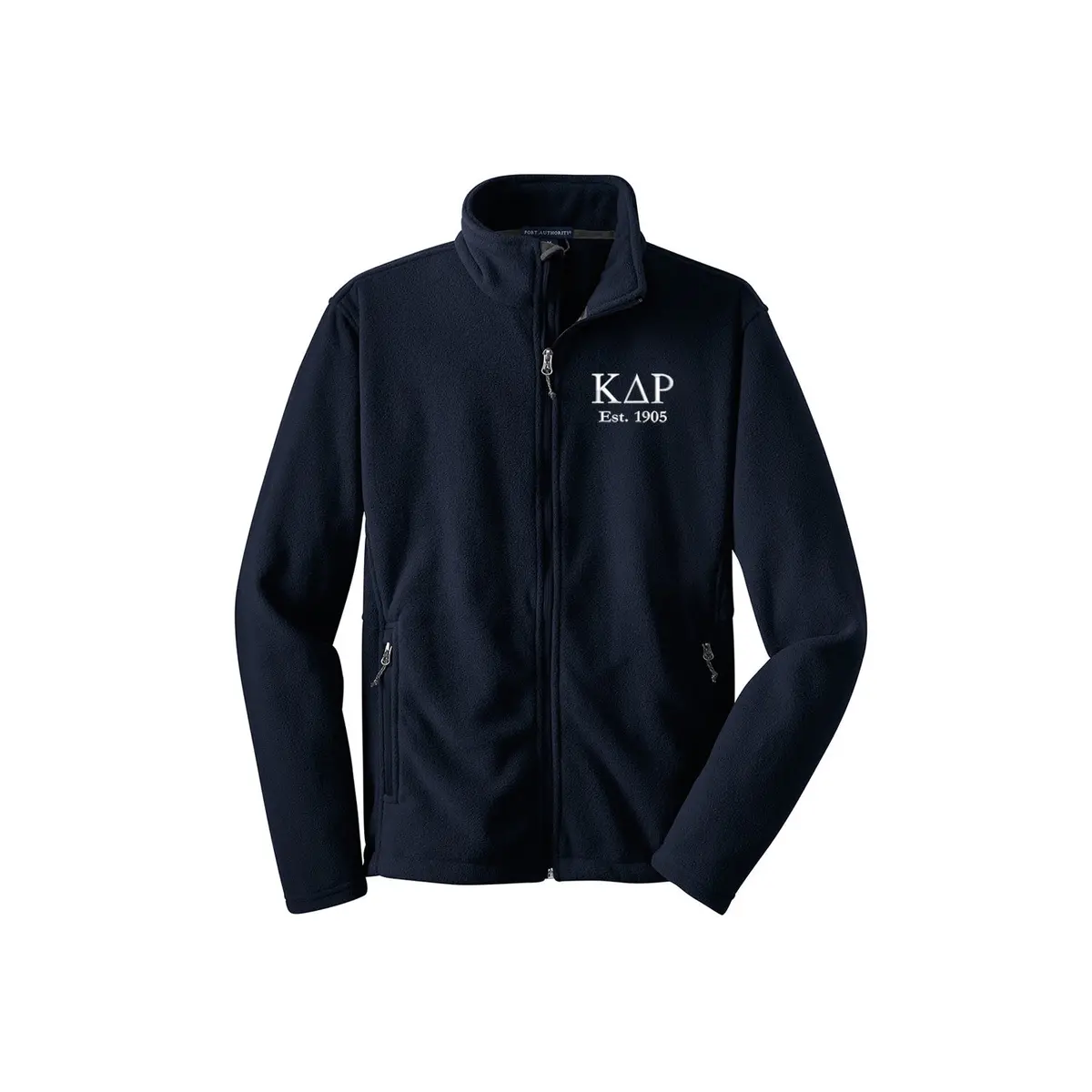 Kappa Delta Rho Est Fleece Zip Cadet Jacket 1