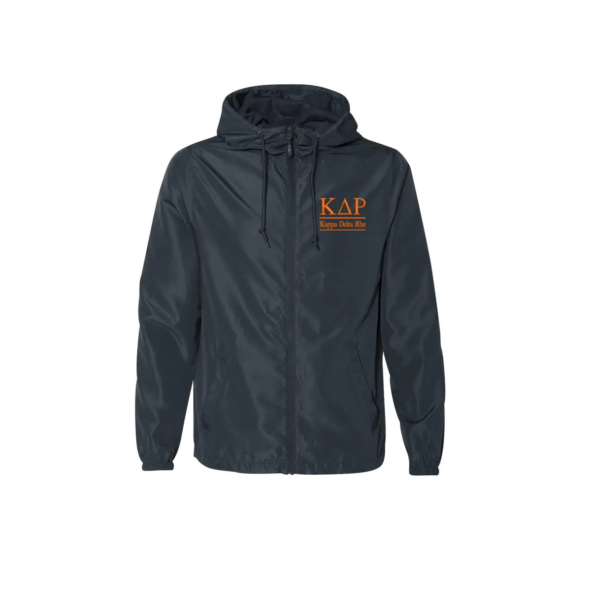 Kappa Delta Rho Full Zip Windbreaker 2