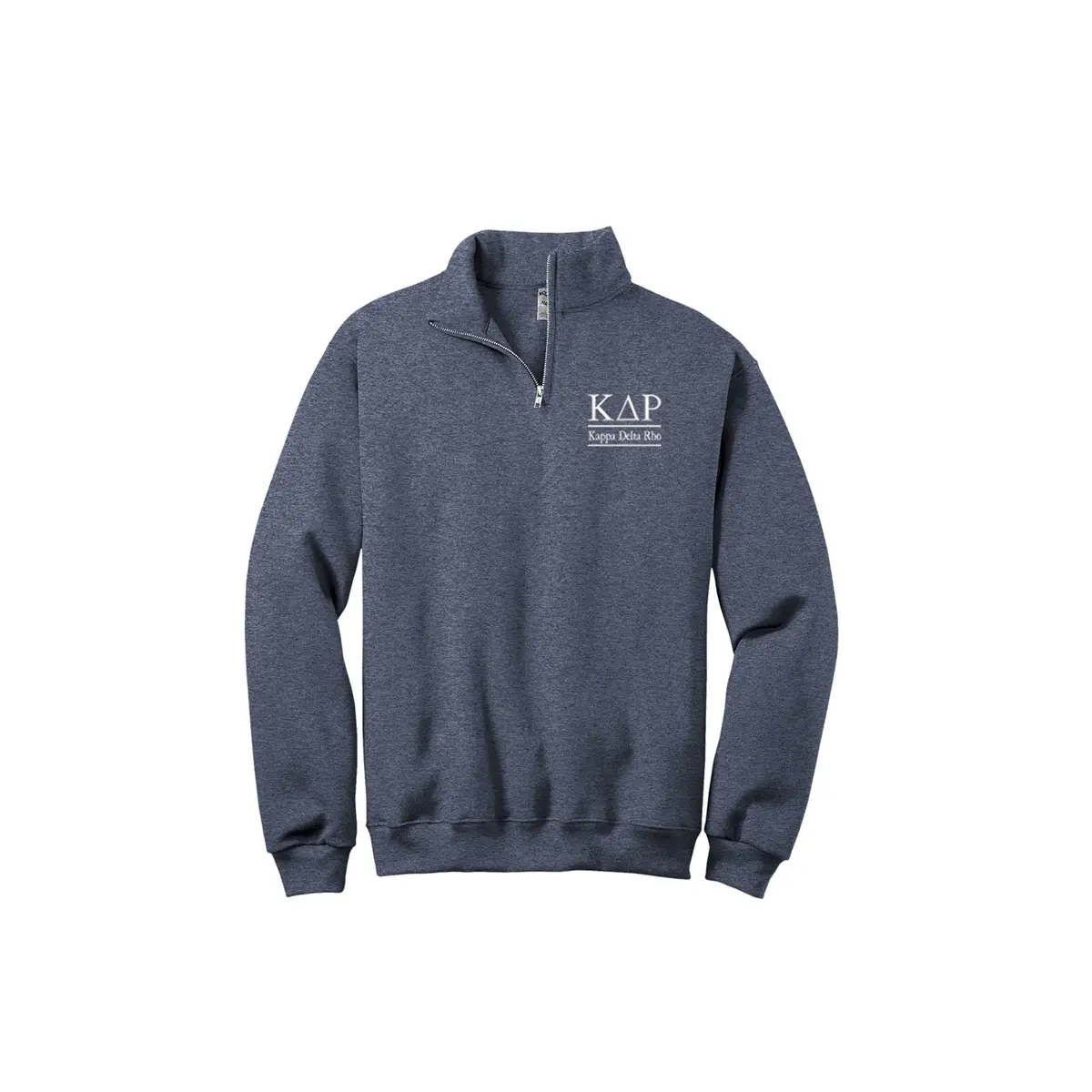 Kappa Delta Rho Q-Zip Sweatshirt – Available in Extended Sizes