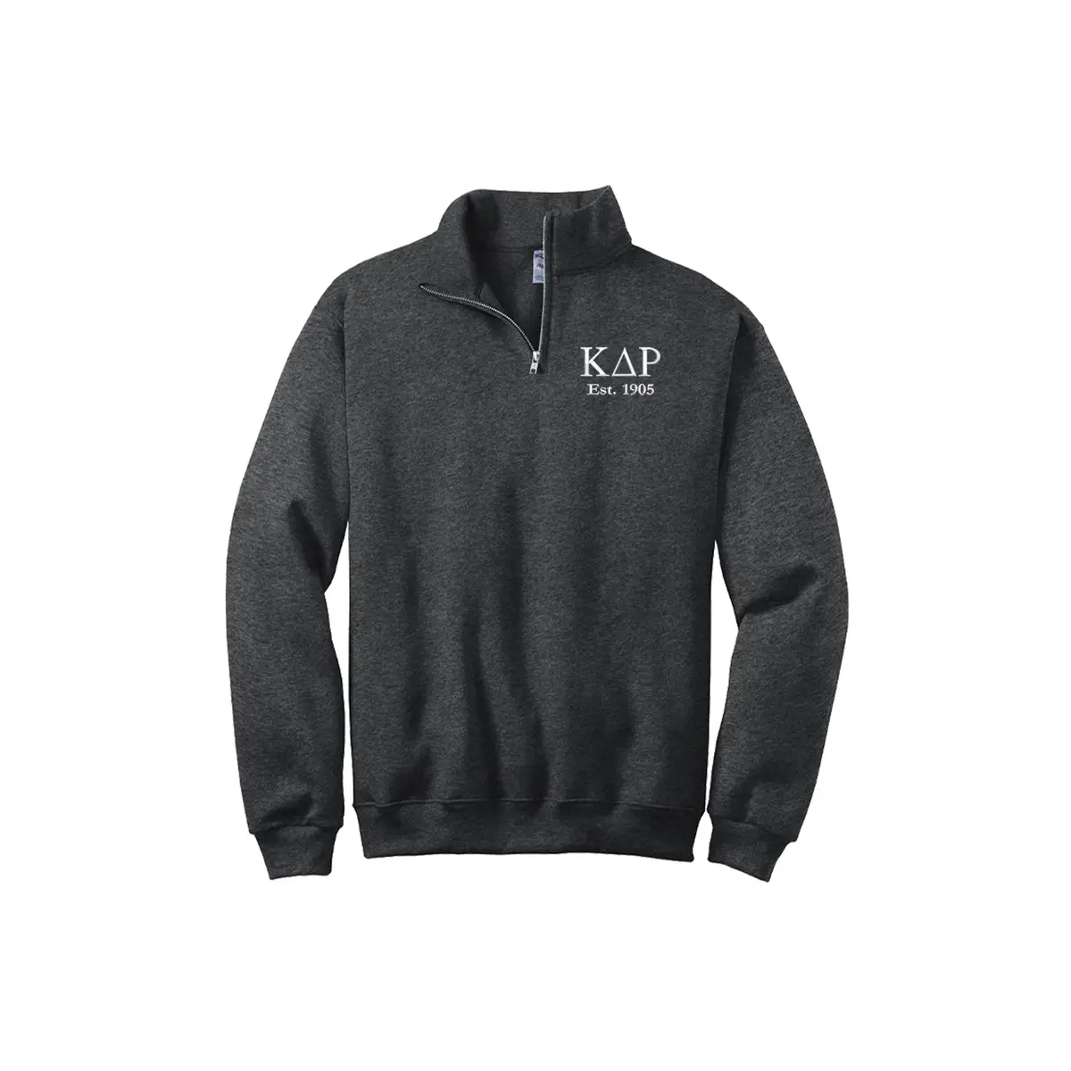 Kappa Delta Rho Est. 2024 Quarter-Zip Pullover Sweatshirt