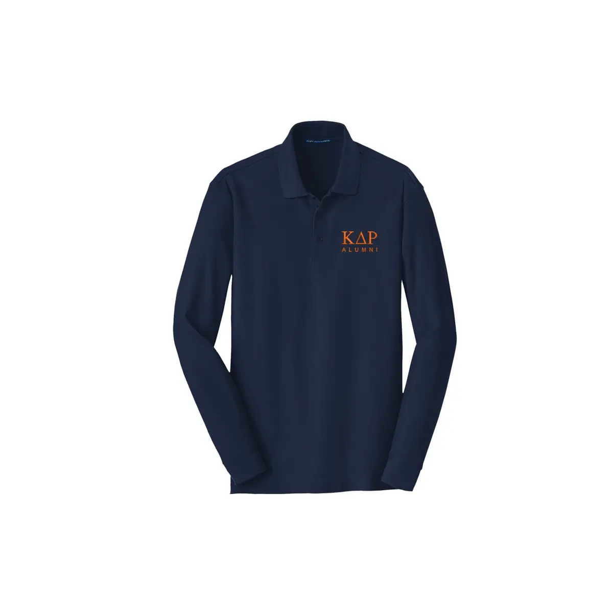 Kappa Delta Rho Alumni Long Sleeve Polo 2