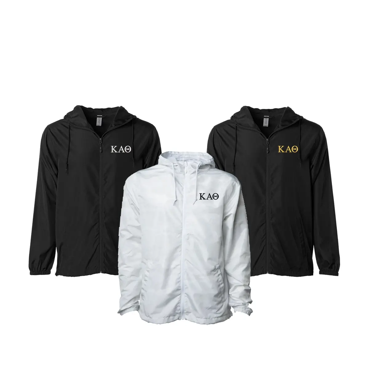 Kappa Alpha Theta Windbreaker Jacket - Letters 1