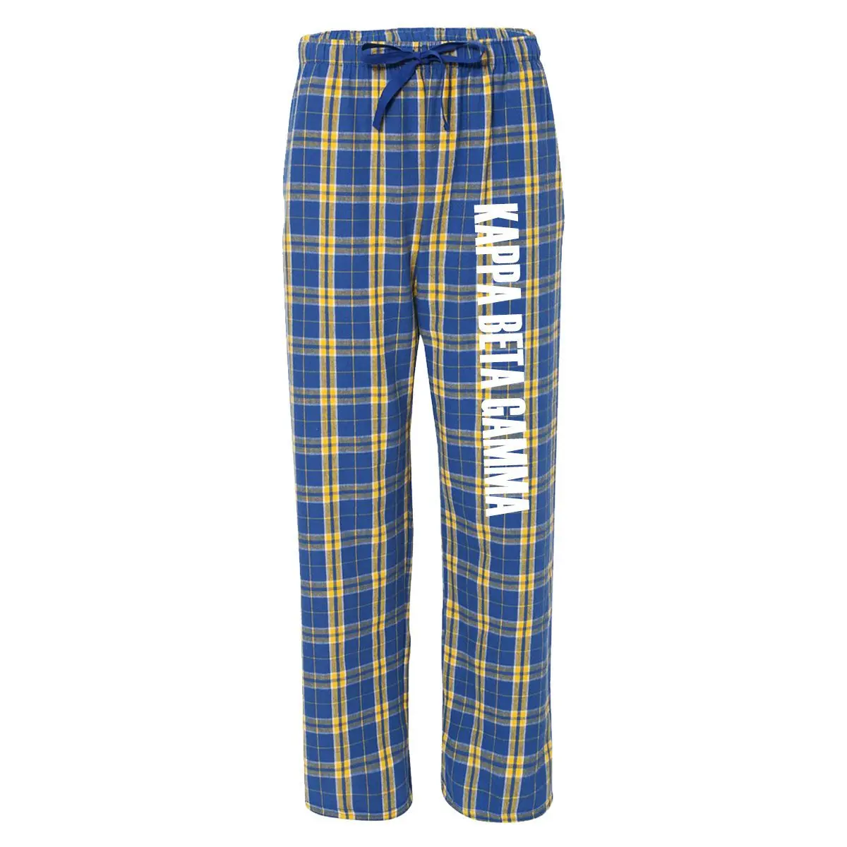 Kappa Beta Gamma Flannel Pants 1