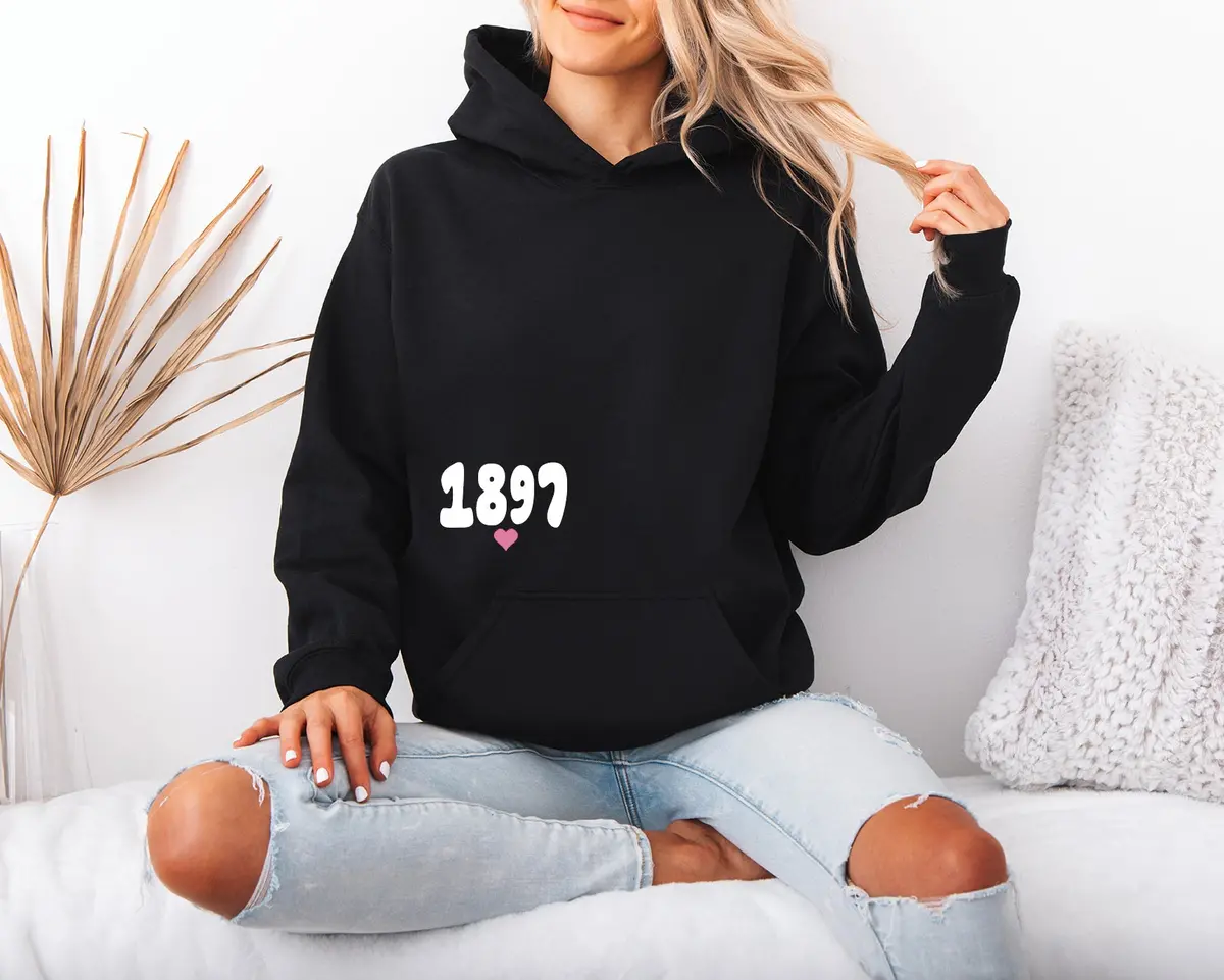 Kappa Delta Boxy Heart Pullover Hoodie 2