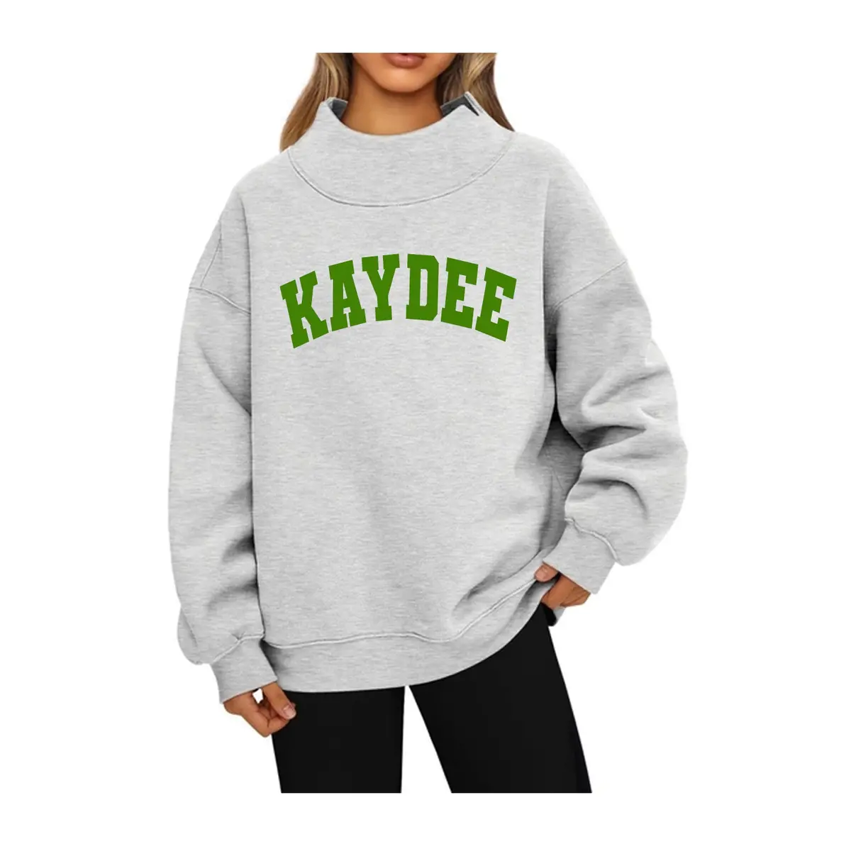 Kappa Delta Mock Neck Sweatshirt - Kay Dee 1