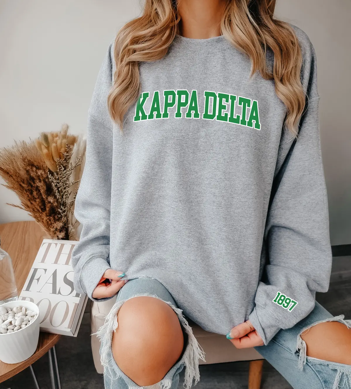 Kappa Delta Varsity Crewneck 1