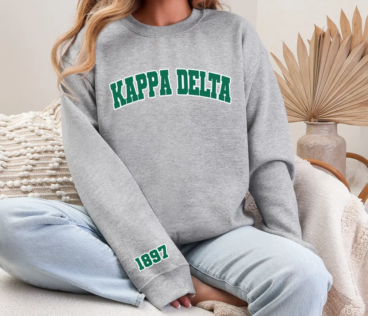 Kappa Delta Varsity Crewneck 1897 1