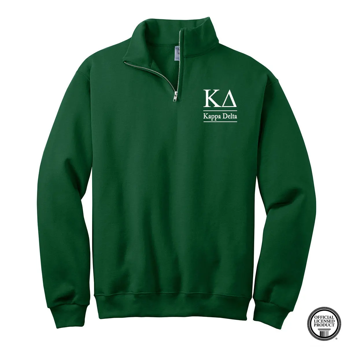 Kappa Delta Quarter Zip Pullover 1