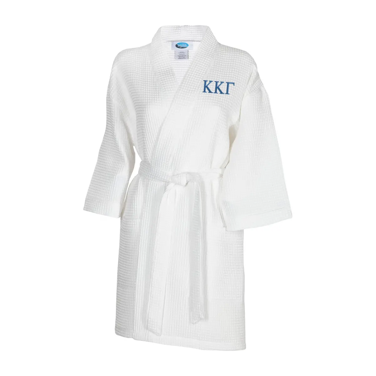Kappa Kappa Gamma Waffle Weave Kimono Bathrobe 1