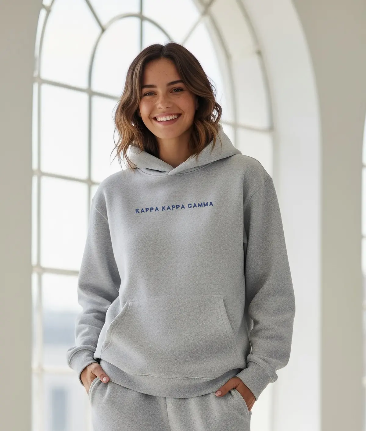 Kappa Kappa Gamma Fave Fit Hoodie - Wordmark 1