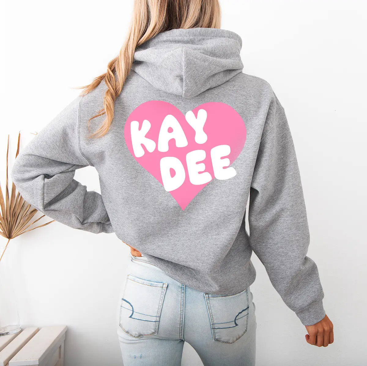 Kappa Delta Boxy Heart Pullover Hoodie - Kay Dee 1
