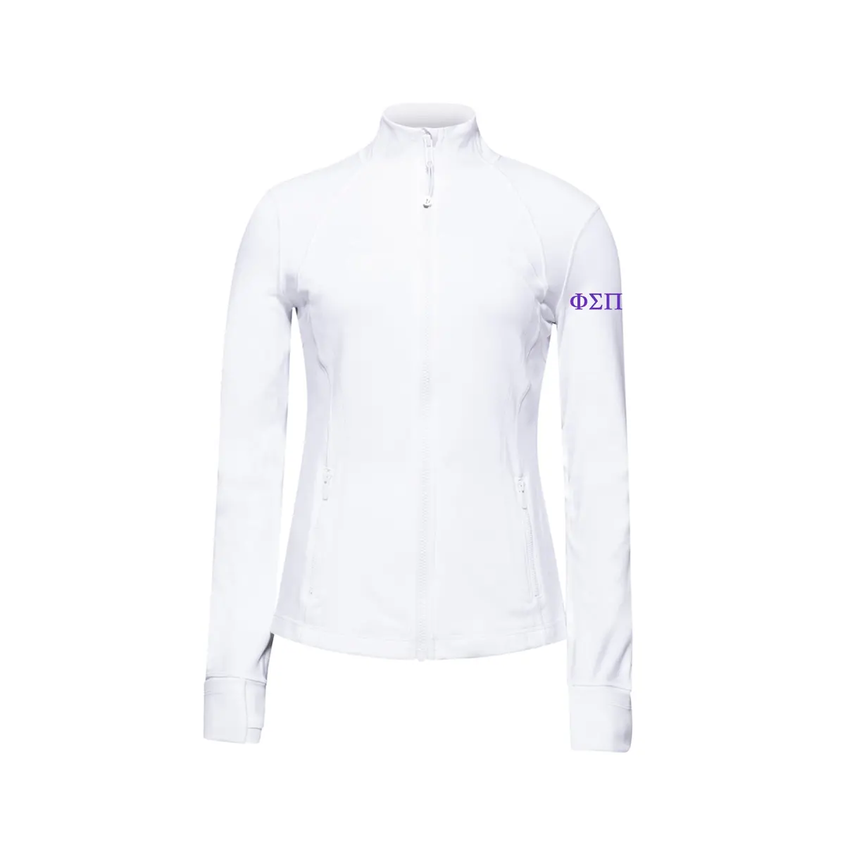 Phi Sigma Pi Lululemon Define Jacket - White 1