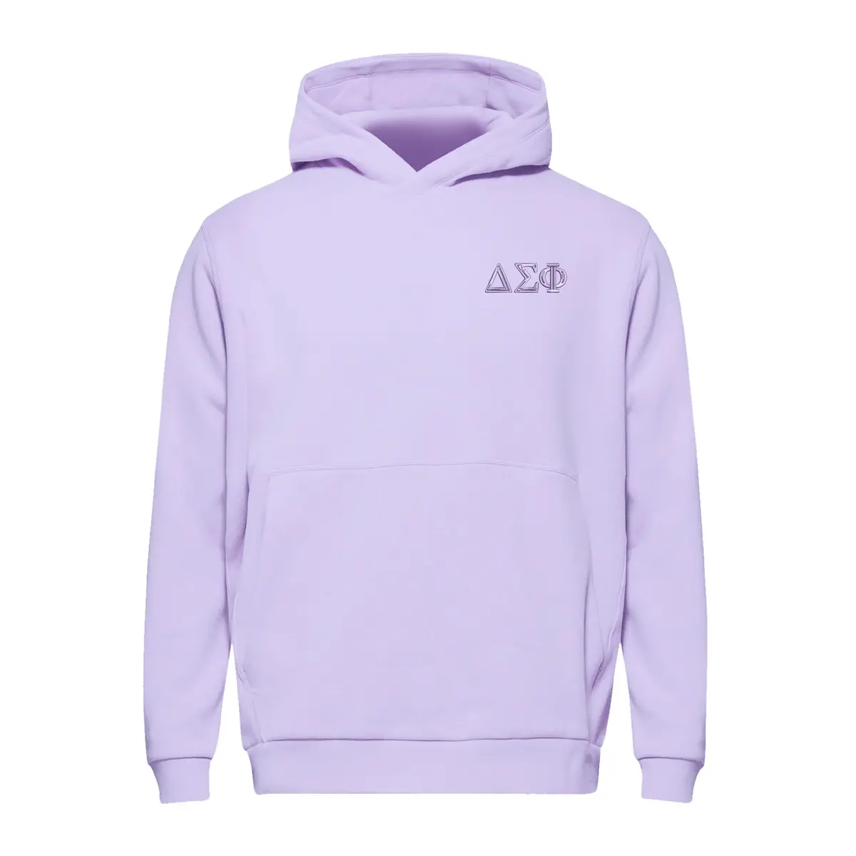 Delta Sigma Phi Lululemon Steady State Pullover Hoodie - Lavender Frost 1