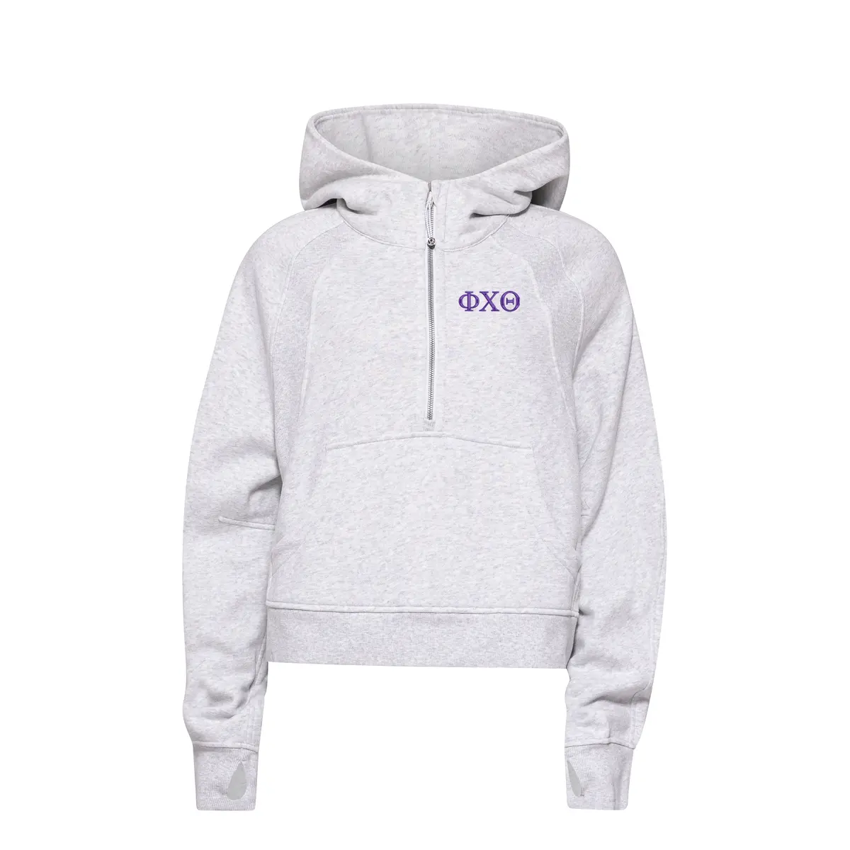 Phi Chi Theta Lululemon Scuba Oversized Half-Zip Hoodie 1