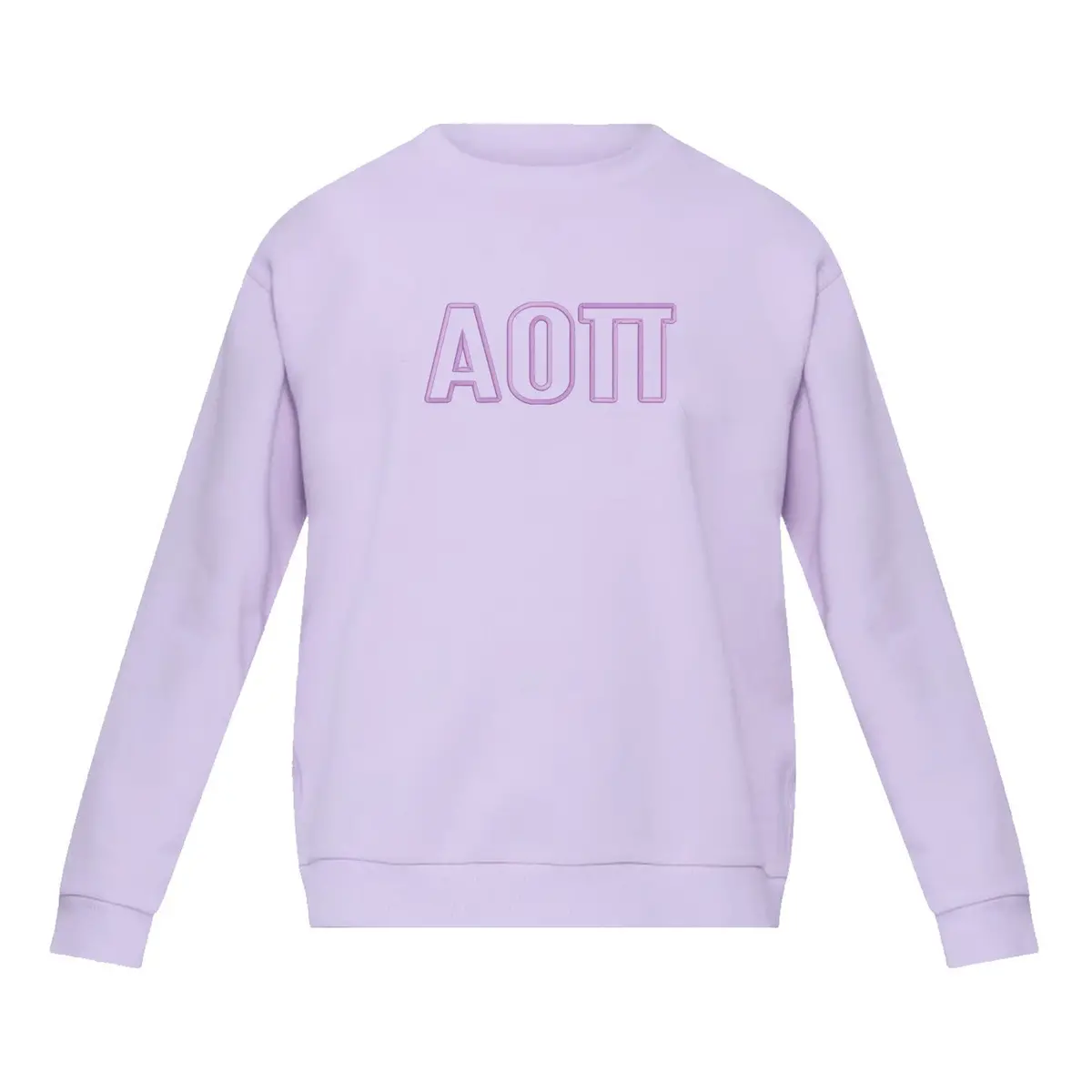 Alpha Omicron Pi Lululemon Steady State Crew - Lavender Frost 1