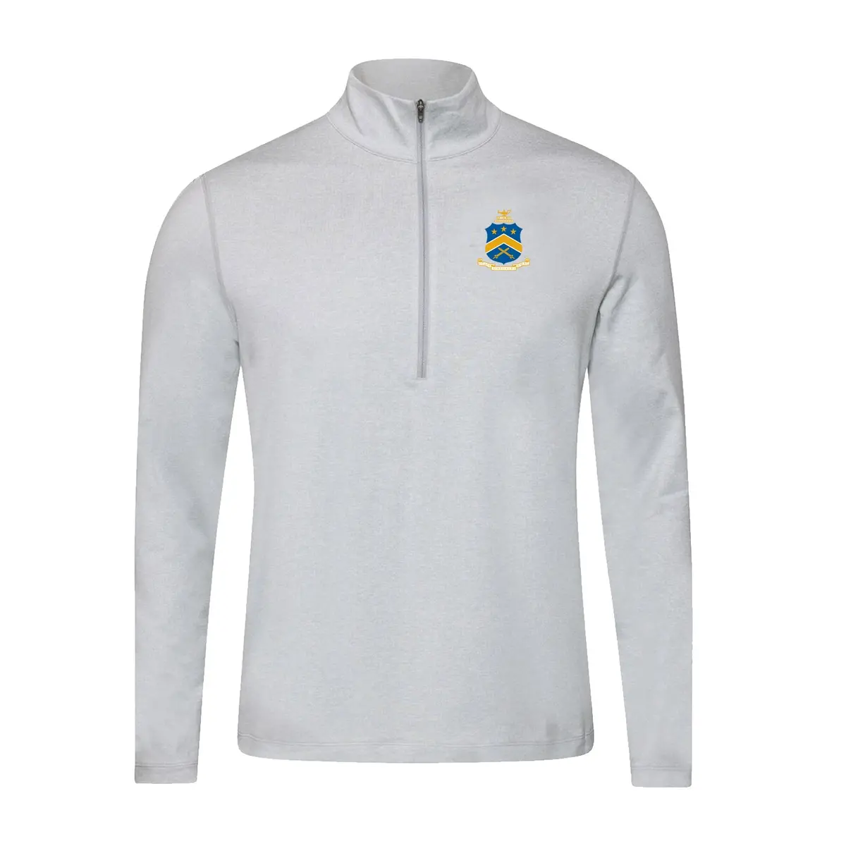 Pi Kappa Phi Lululemon Soft Jersey Half Zip With Crest 1