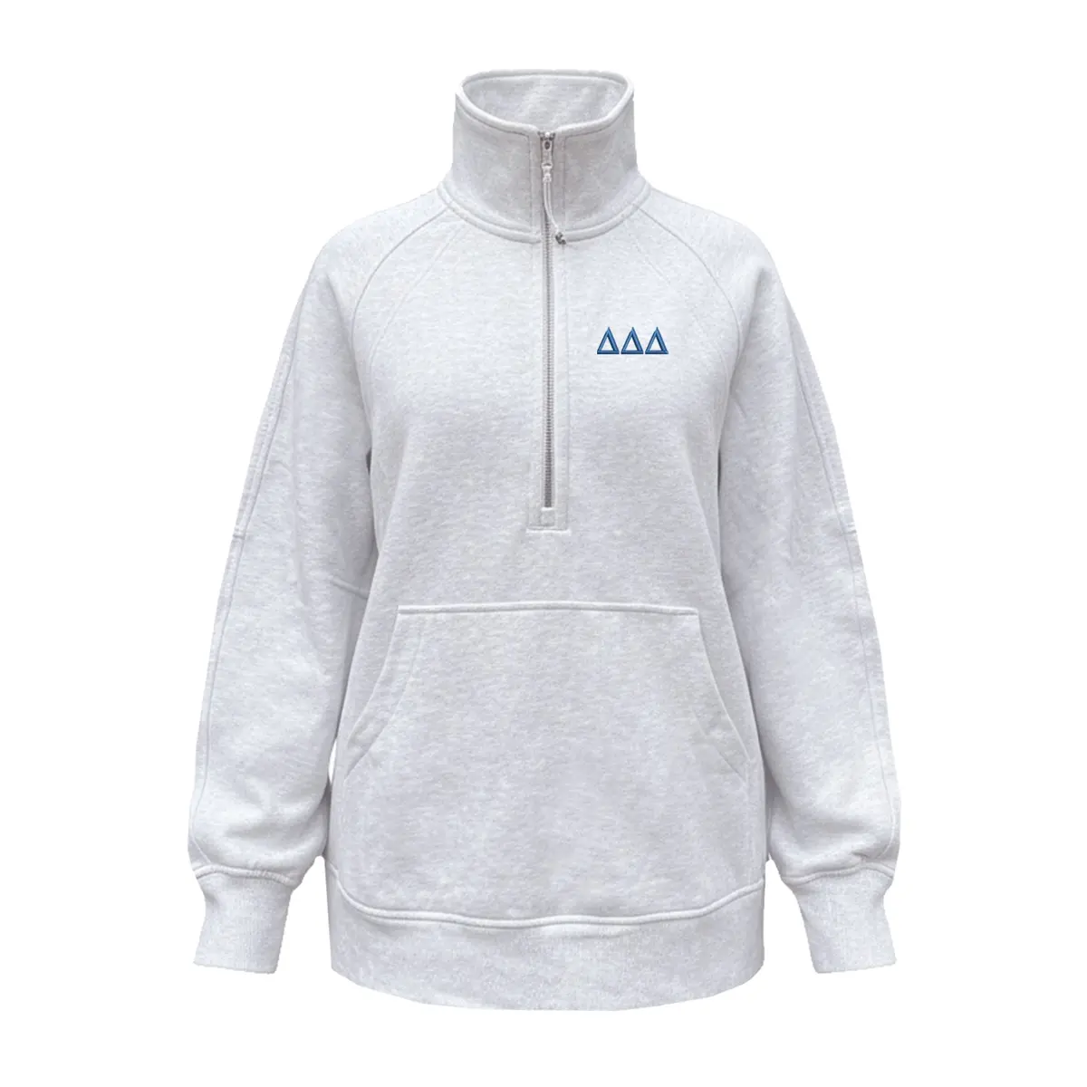 Delta Delta Delta Lululemon Scuba Oversized Funnel-Neck Half Zip Long 1
