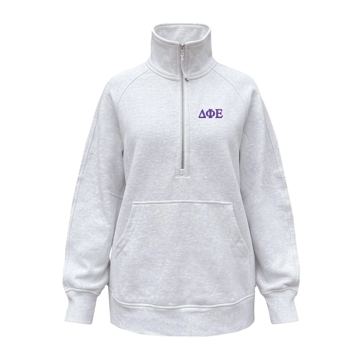 Delta Phi Epsilon Lululemon Scuba Oversized Funnel-Neck Half Zip Long 1