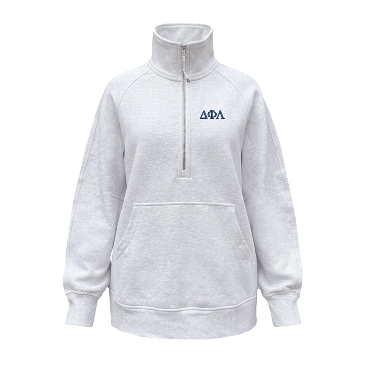 Delta Phi Lambda Lululemon Scuba Oversized Funnel-Neck Half Zip Long 1