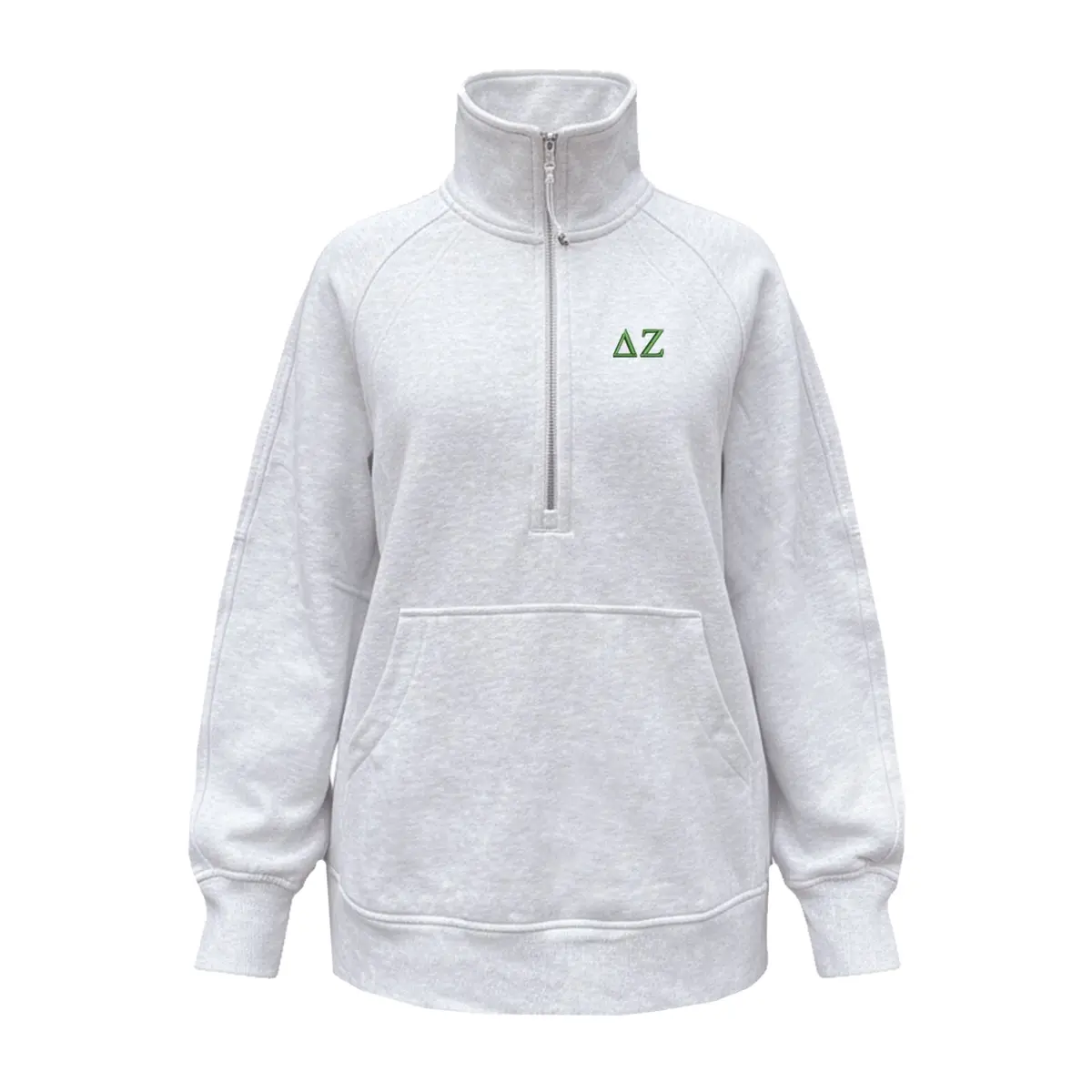 Delta Zeta Lululemon Scuba Oversized Funnel-Neck Half Zip Long 1