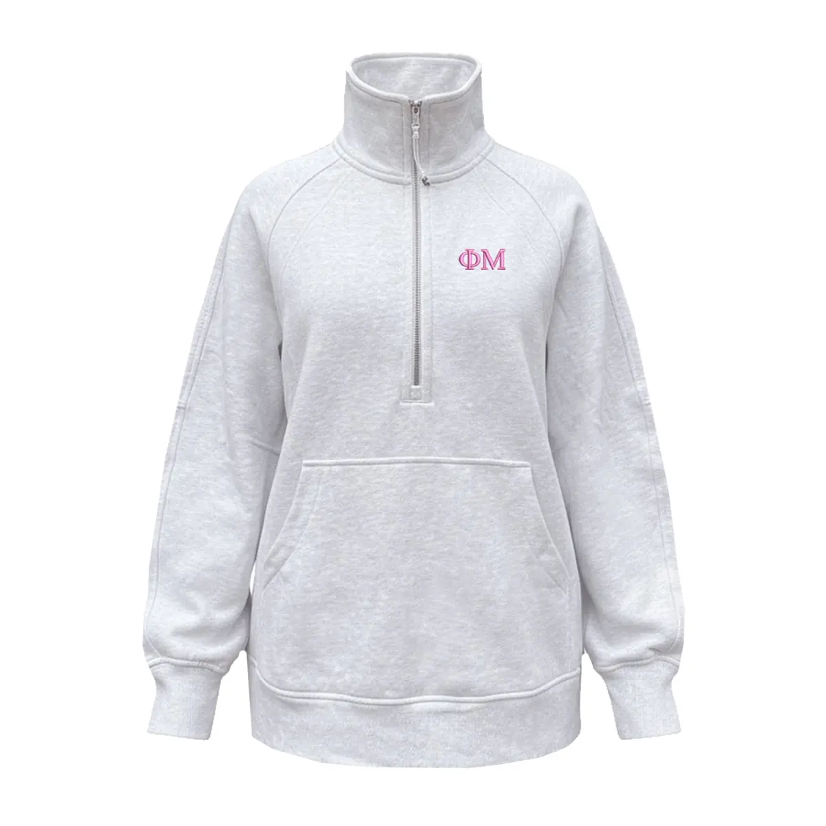 Phi Mu Lululemon Scuba Oversized Funnel-Neck Half Zip Long 1