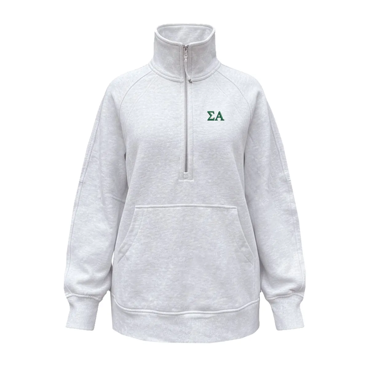 Sigma Alpha Lululemon Scuba Oversized Funnel-Neck Half Zip Long 1
