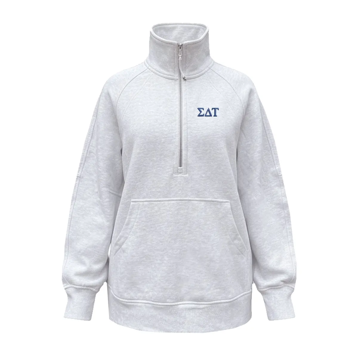 Sigma Delta Tau Lululemon Scuba Oversized Funnel-Neck Half Zip Long 1