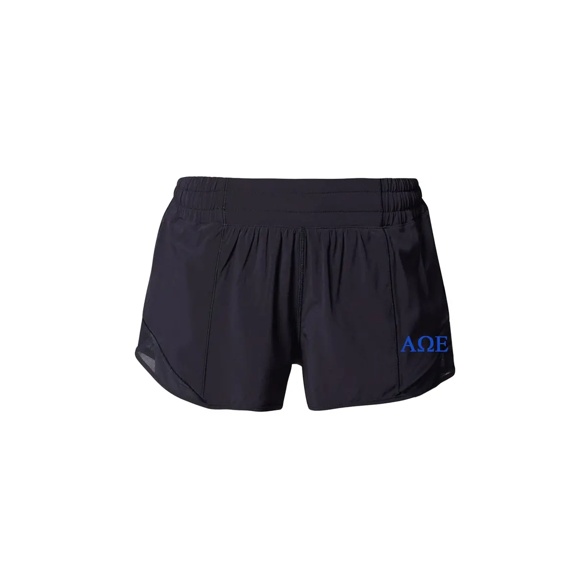 Alpha Omega Epsilon Lululemon Hotty Hot High-Rise Lined Short 2.5" - Black 1