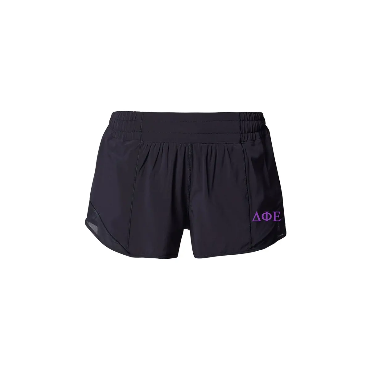 Delta Phi Epsilon Lululemon Hotty Hot High-Rise Lined Short 2.5" - Black 1