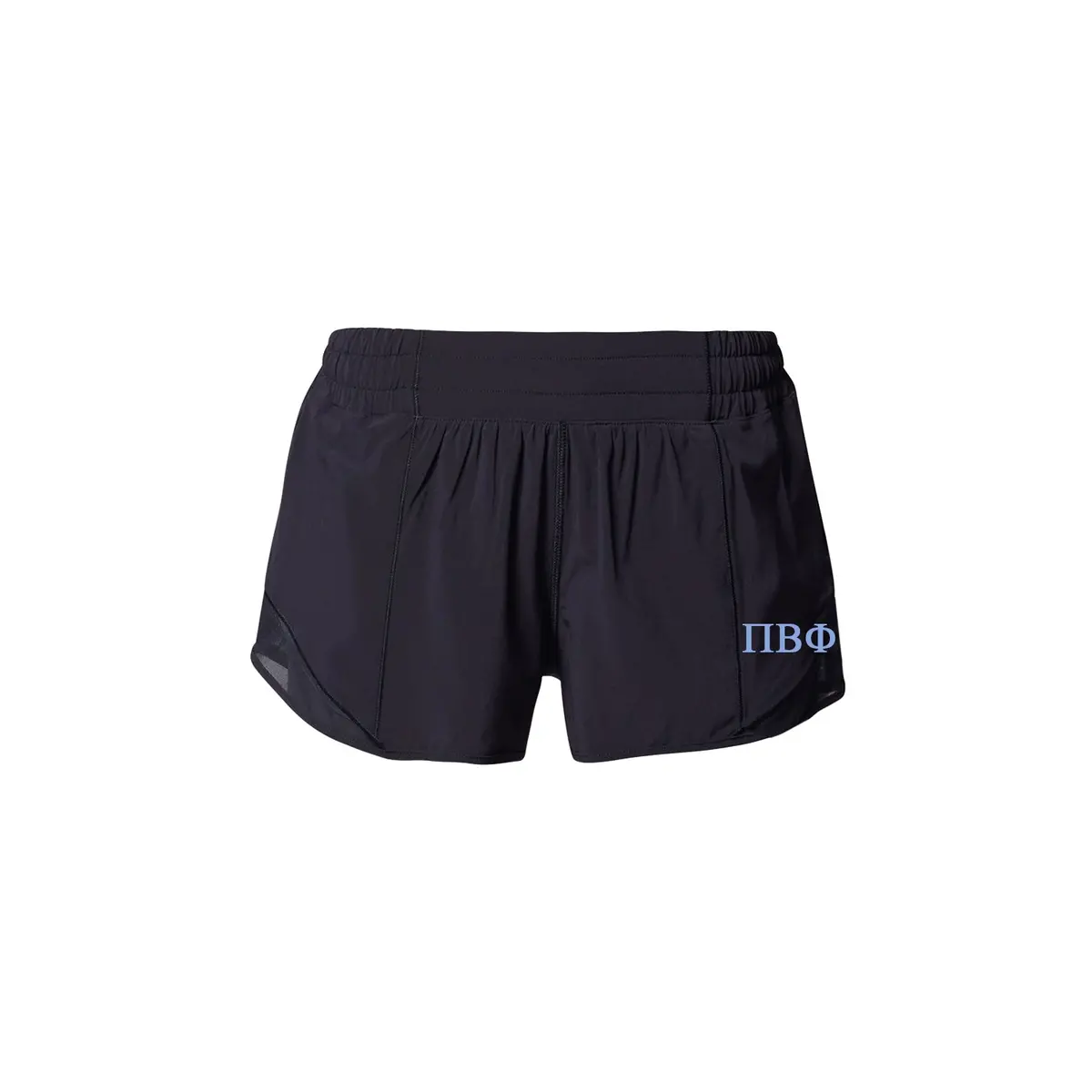 Pi Beta Phi Lululemon Hotty Hot High-Rise Lined Short 2.5" - Black 1