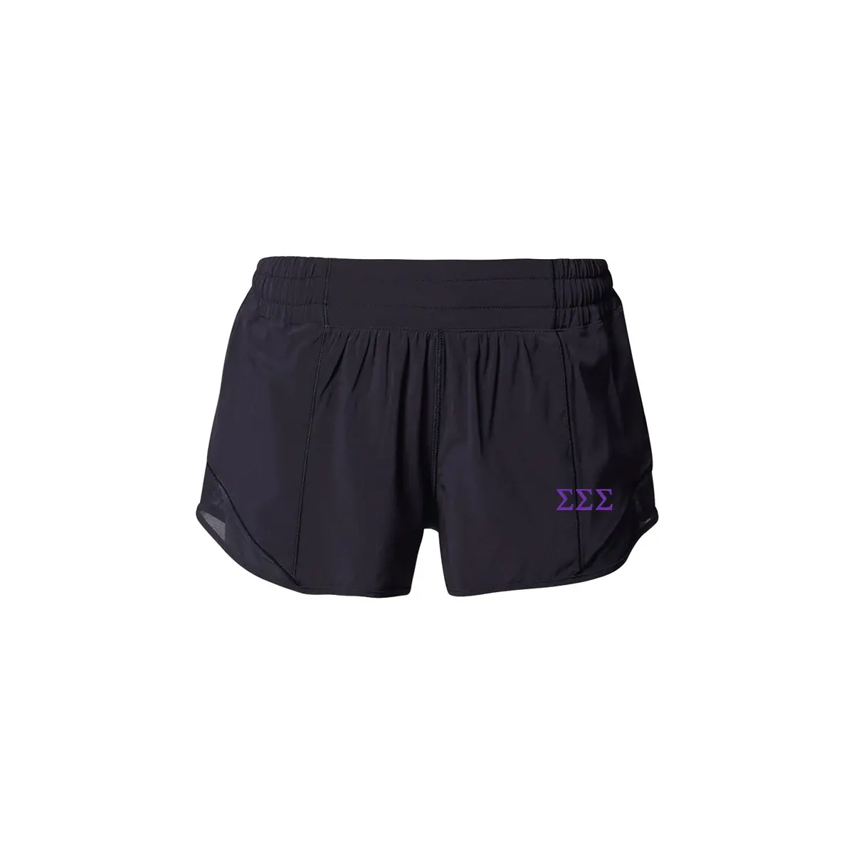 Sigma Sigma Sigma Lululemon Hotty Hot High-Rise Lined Short 2.5" - Black 1