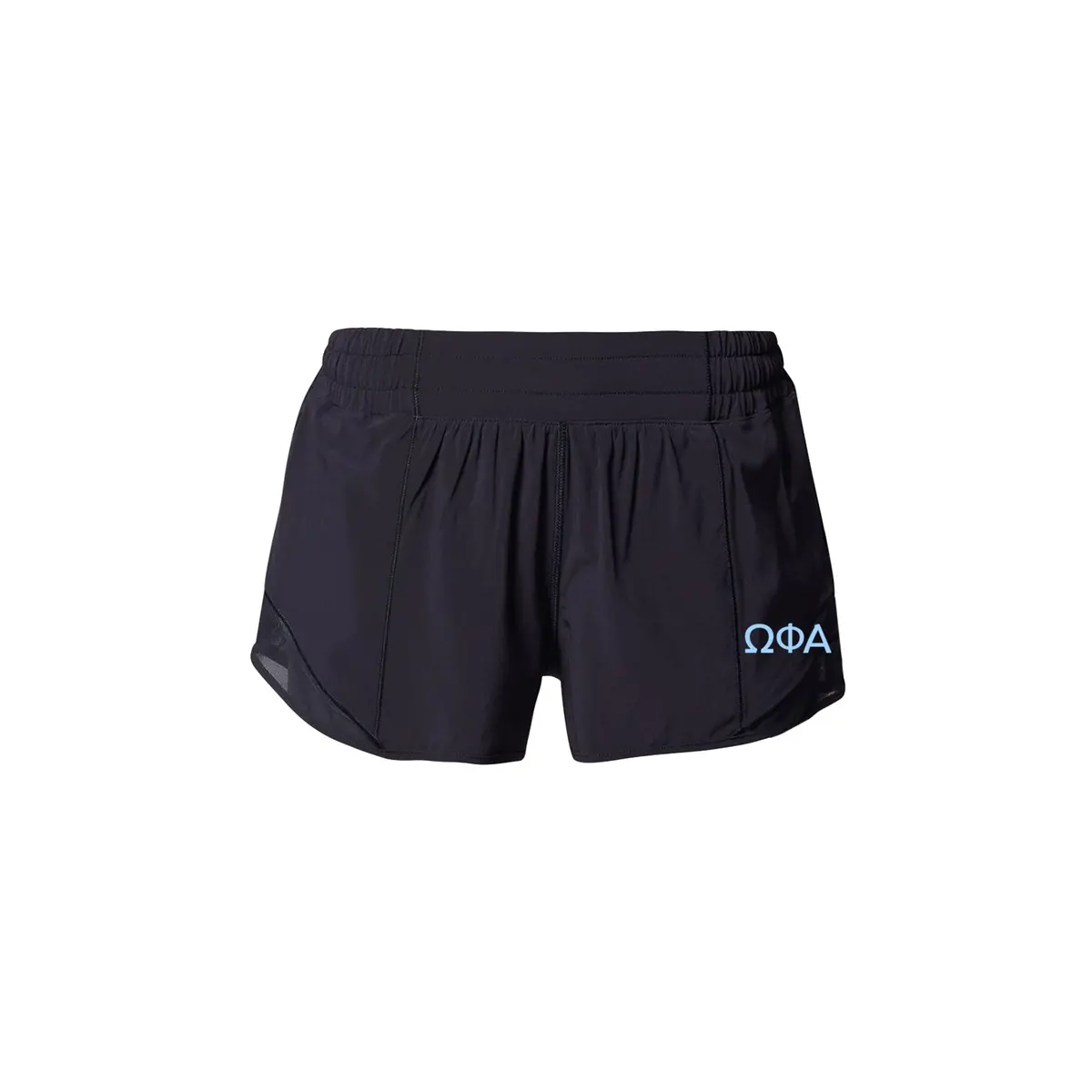 Omega Phi Alpha Lululemon Hotty Hot High-Rise Lined Short 2.5" - Black 1