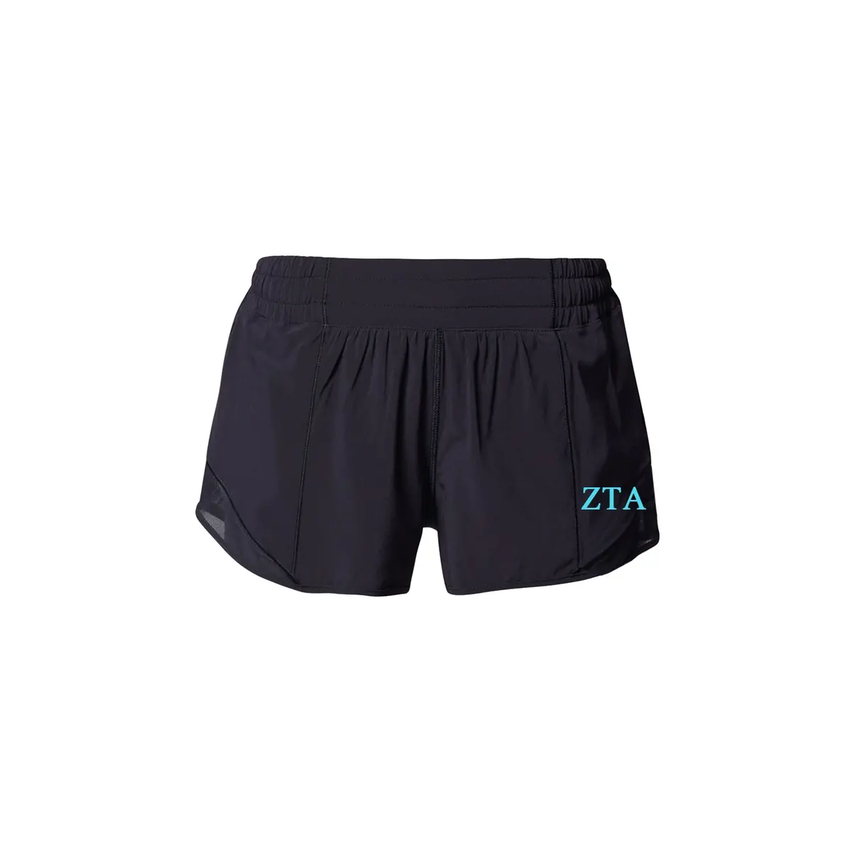 Zeta Tau Alpha Lululemon Hotty Hot High-Rise Lined Short 2.5" - Black 1