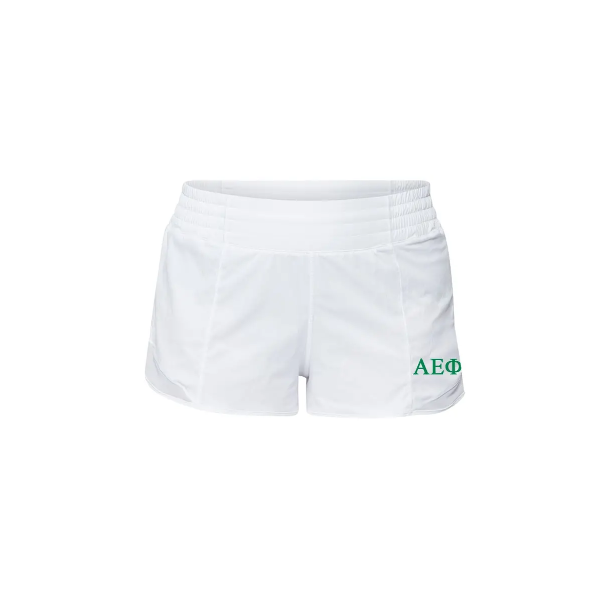 Alpha Epsilon Phi Lululemon Hotty Hot High-Rise Lined Short 2.5" - White 1