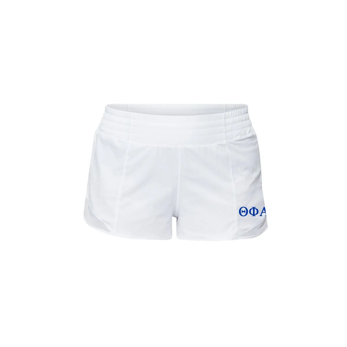 Theta Phi Alpha Lululemon Hotty Hot High-Rise Lined Short 2.5" - White 1